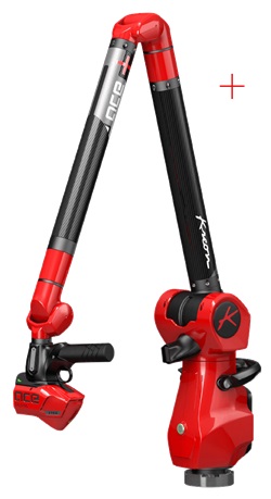 3D měřící rameno ACE+ se skenerem Skyline wide 3D měřící rameno ACE+